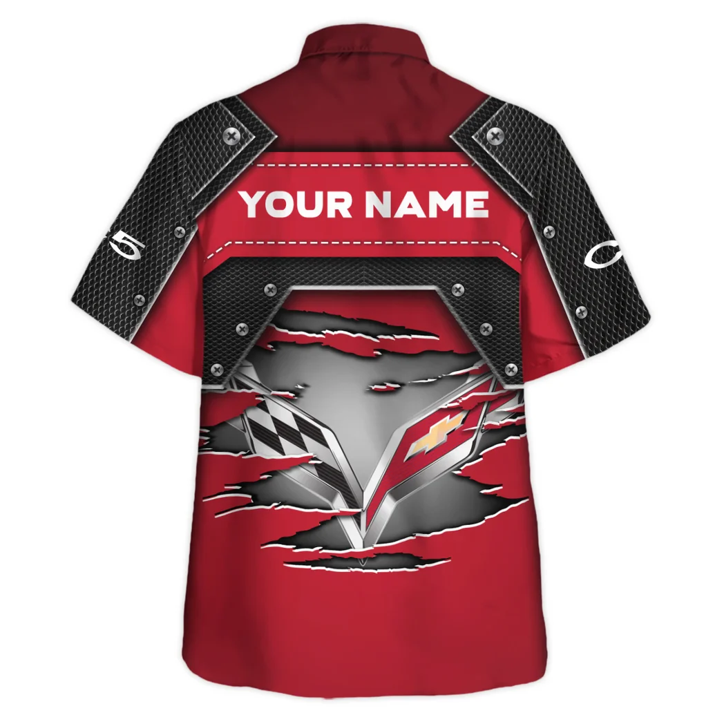 Corvette C5 Hawaiian Shirt, Performance Gear Button Shirt HVN1401CO