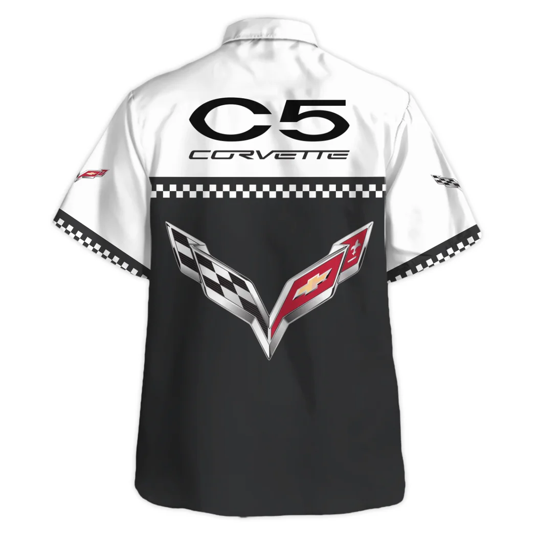 Corvette C5 Hawaiian Shirt, Speed Legend Button Shirt HVN1385CO