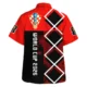 Croatia Hawaiian Shirt FIFA World Cup 26 Limited Edition, Tropical Supporter Button Shirt HVN1589CR