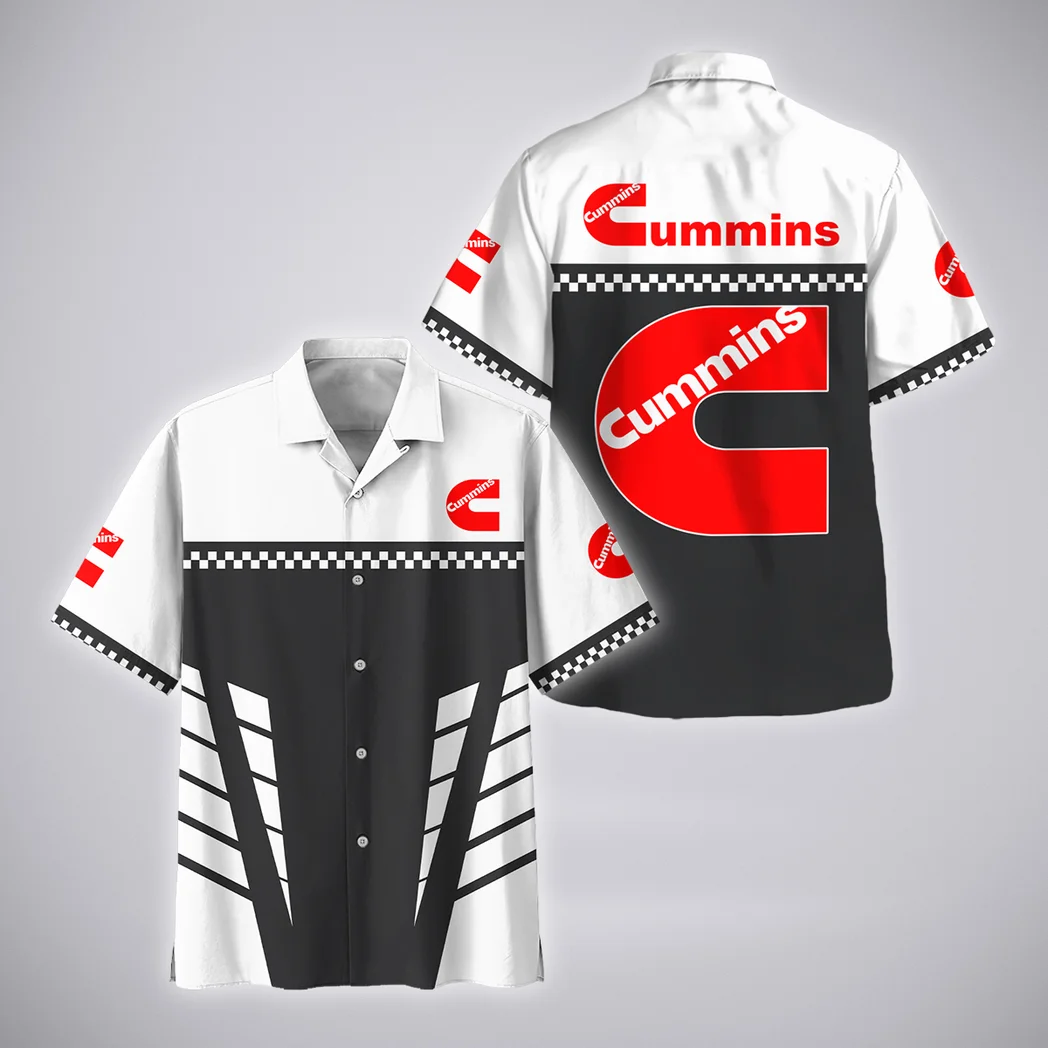 Cummins Hawaiian Shirt, Highway Cruise Button Shirt HVN1385CU