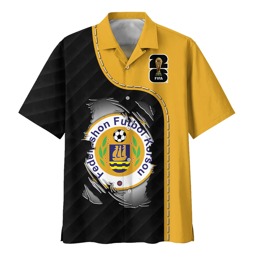 Curaçao Hawaiian Shirt FIFA World Cup 26 Limited Edition, Bold Spirit Button Shirt HVN1584CU