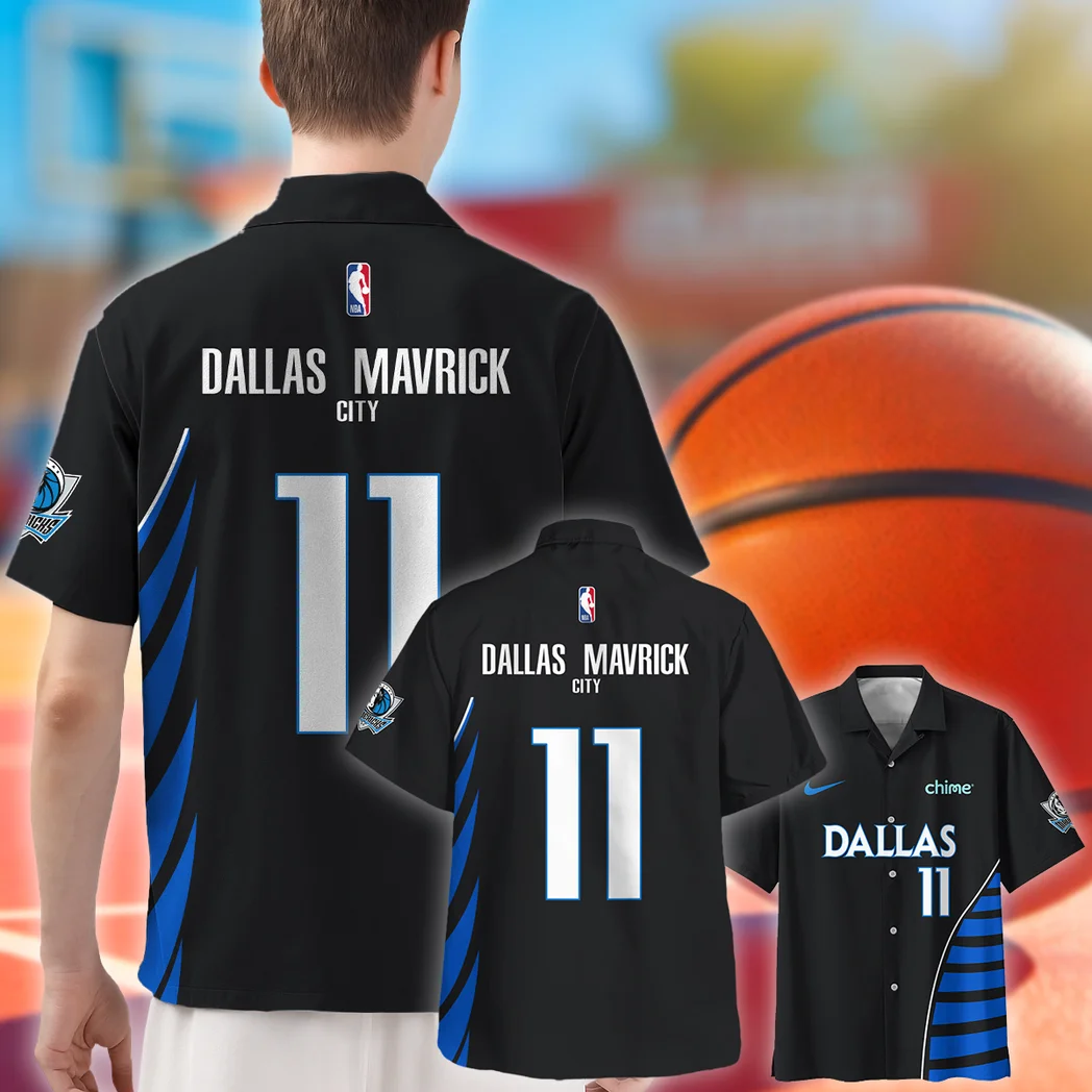 Dallas Mavericks Hawaiian Shirt Exclusive Logo, Everyday Fan Button Shirt HVN1533DM