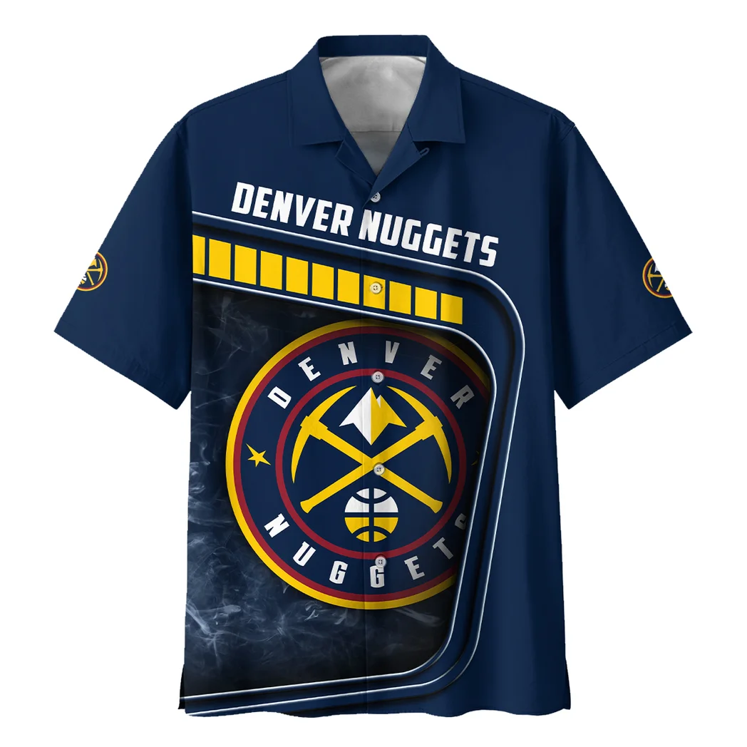Denver Nuggets Hawaiian Shirt Excluisve Logo, Sport Passion Button Shirt HVN1527DN