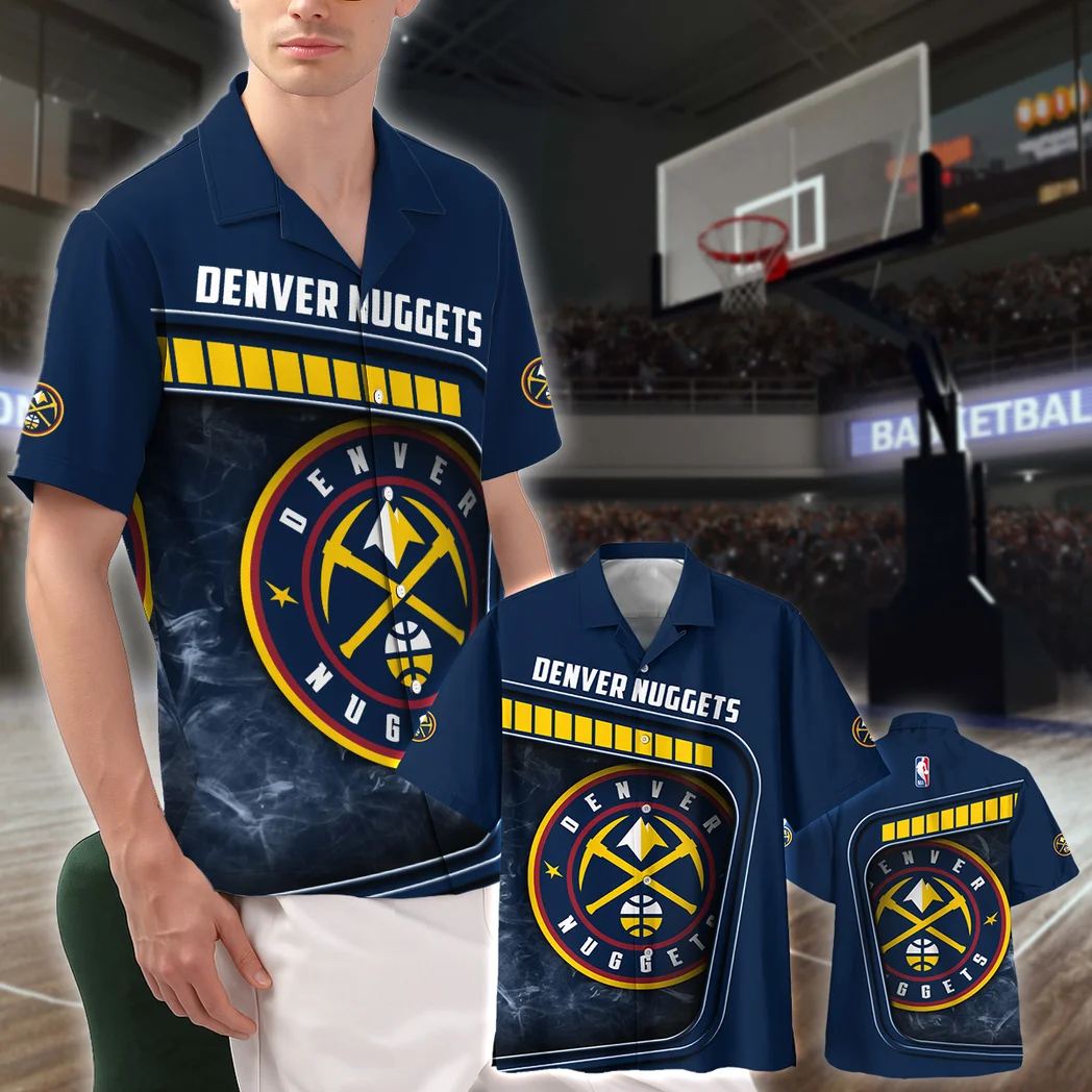 Denver Nuggets Hawaiian Shirt Excluisve Logo, Sport Passion Button Shirt HVN1527DN