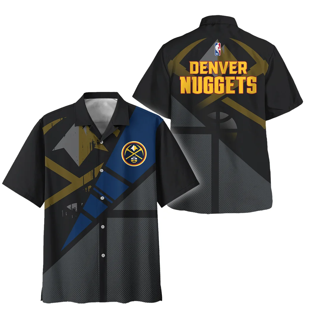 Denver Nuggets Hawaiian Shirt Fan Edition Design, Celebration Style Button Shirt HVN1578DN