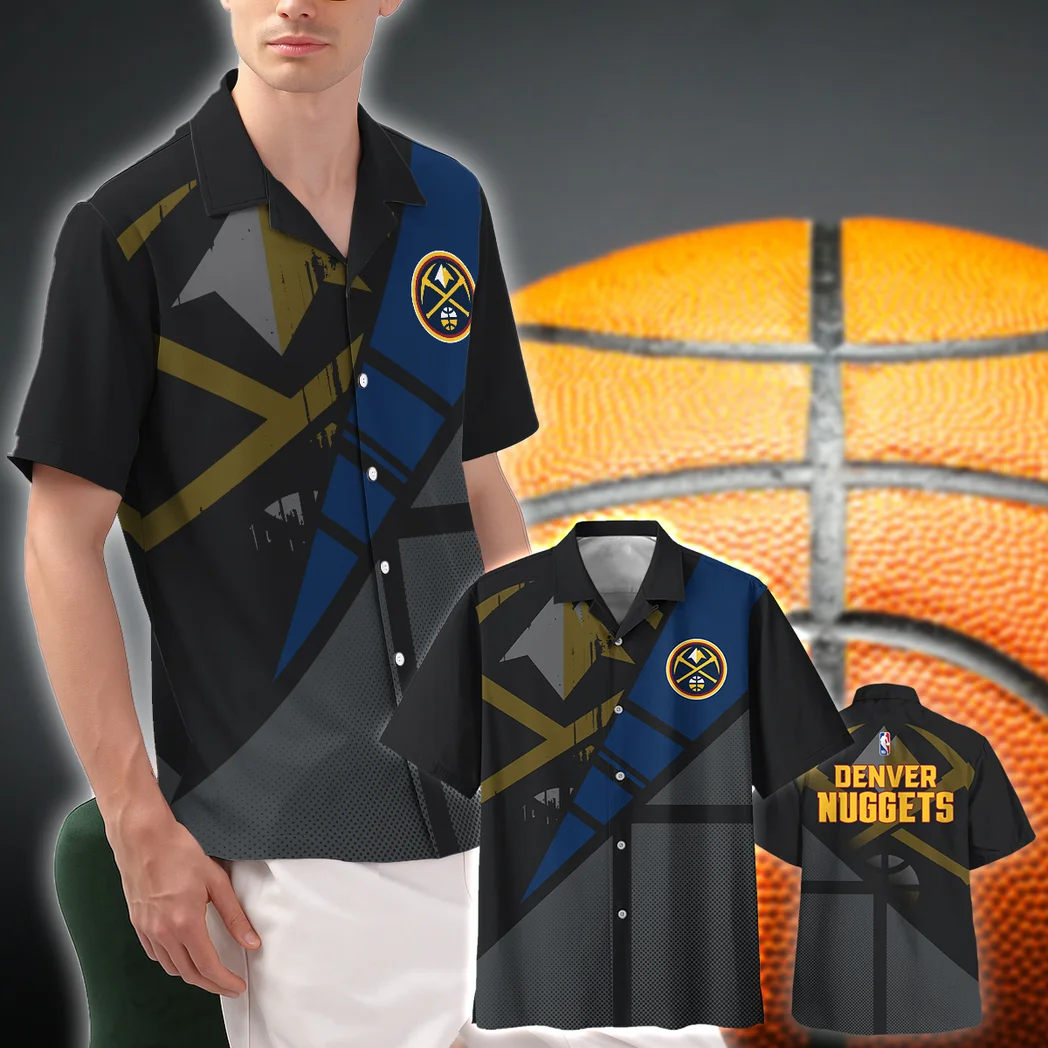 Denver Nuggets Hawaiian Shirt Fan Edition Design, Celebration Style Button Shirt HVN1578DN