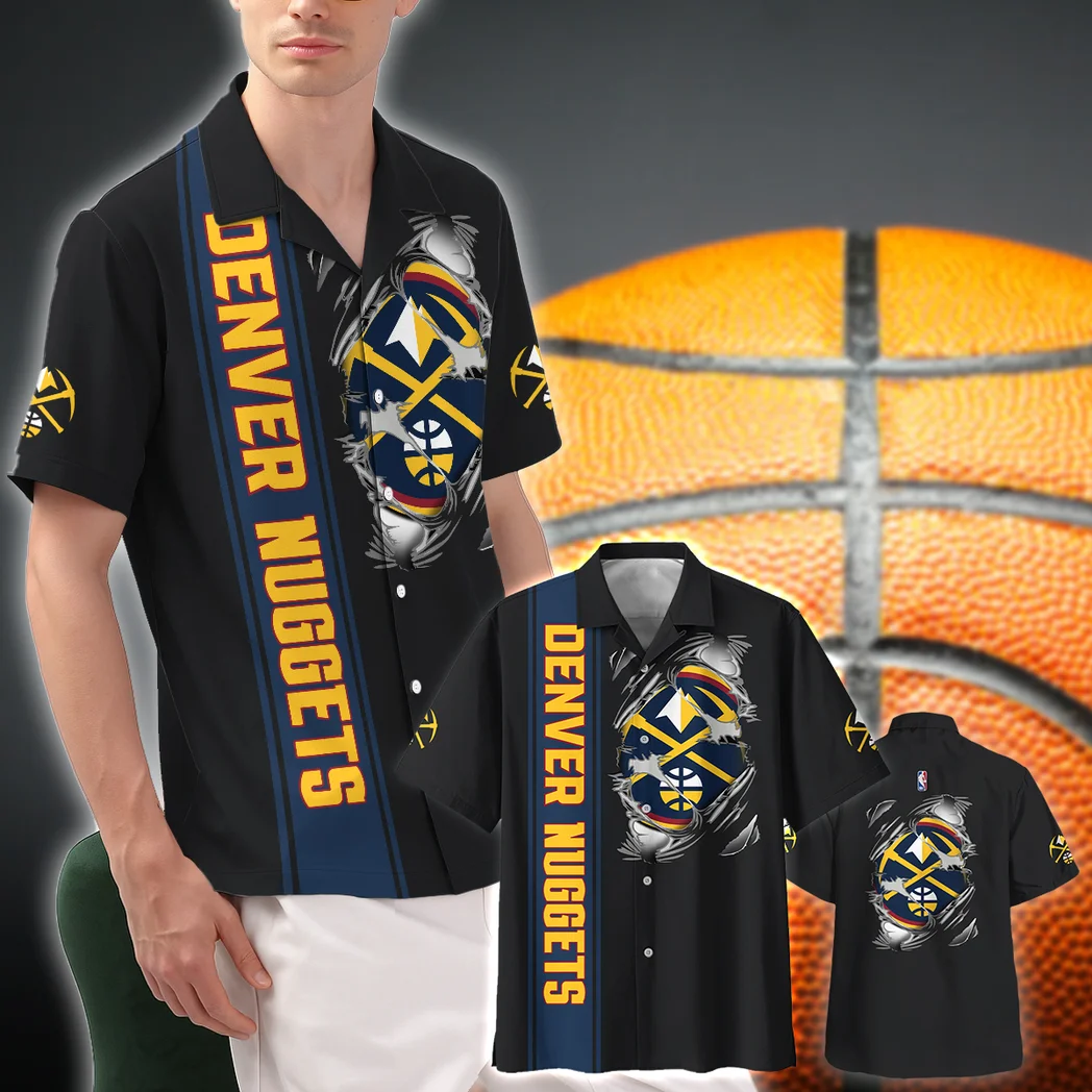 Denver Nuggets Hawaiian Shirt Fan Edition Design, Loyal Fan Button Shirt HVN1579DN