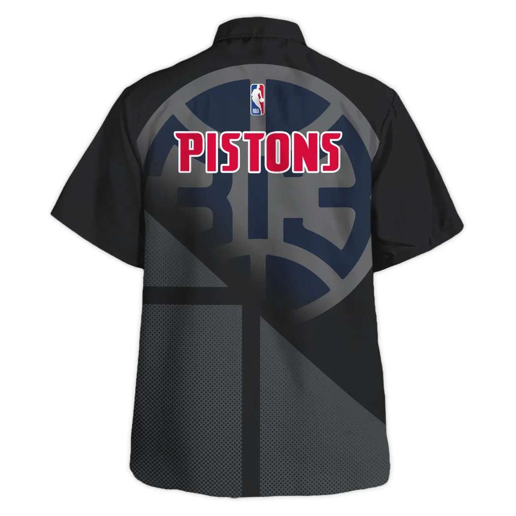 Detroit Pistons Hawaiian Shirt Fan Edition Design, Sport Passion Button Shirt HVN1578DP