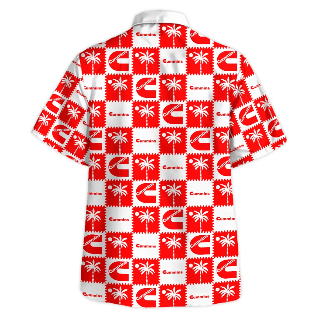 Dodge Charger Hawaiian Shirt Logo Exclusive, Hot Rod Button Shirt HVN1540CU
