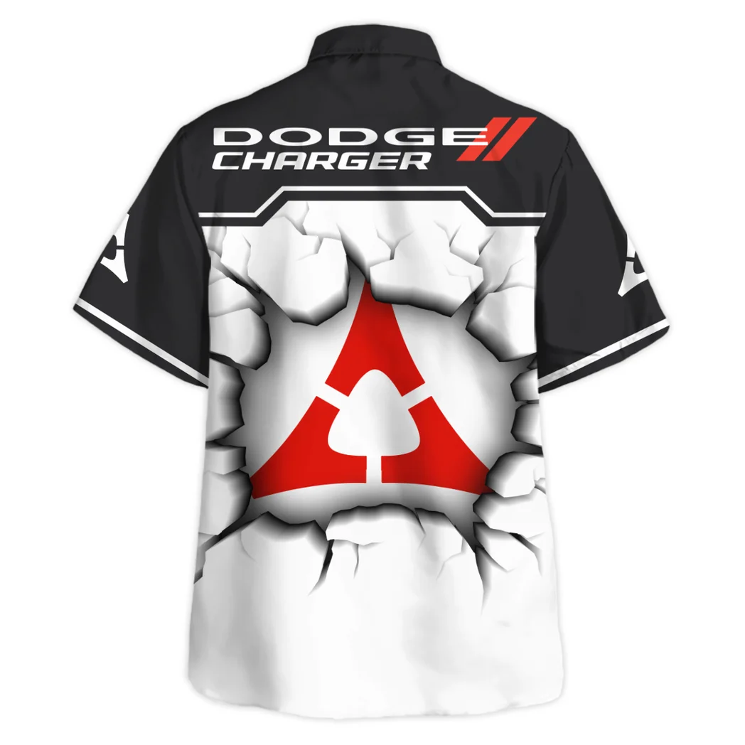 Dodge Charger Hawaiian Shirt, Performance Gear Button Shirt HVN1400DC