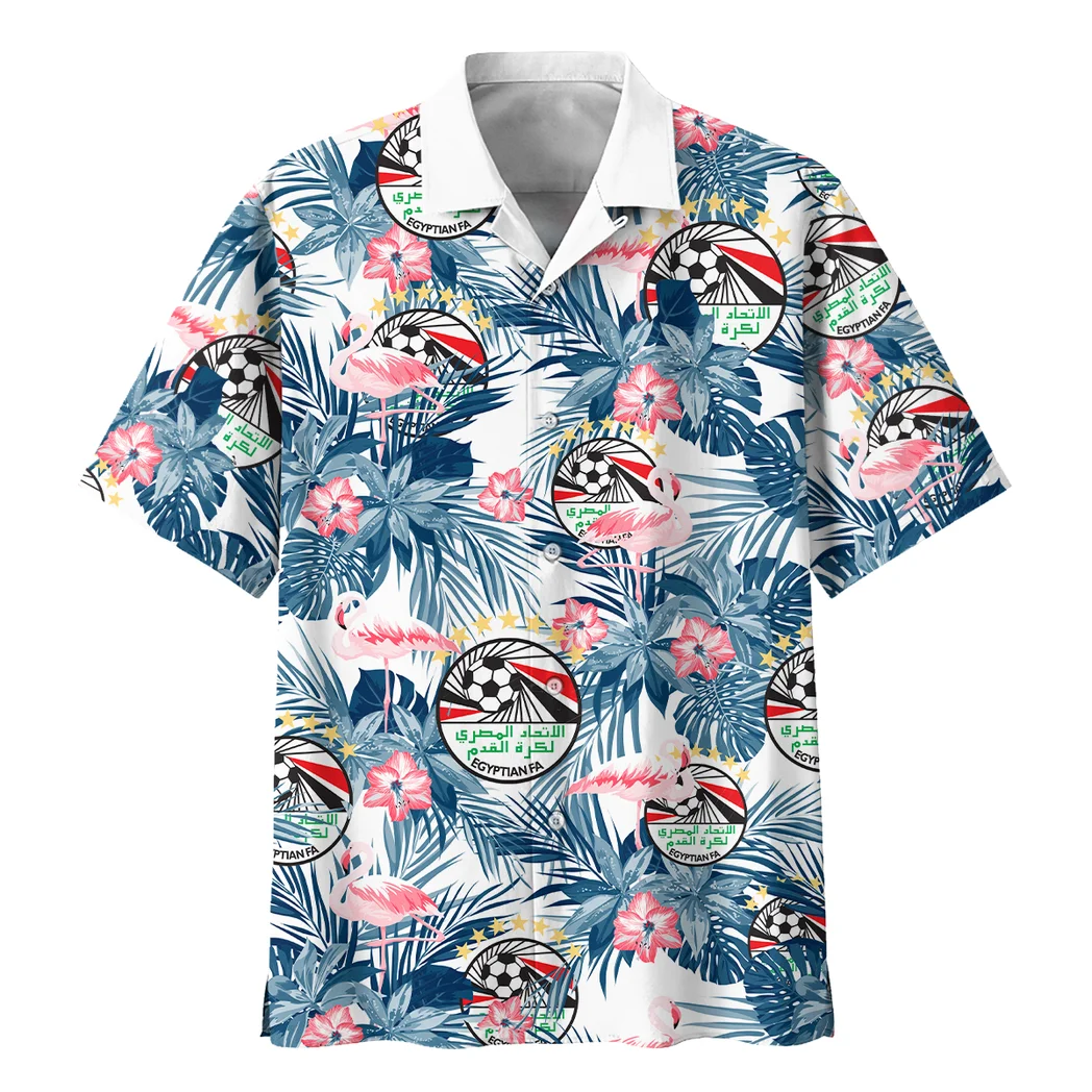 Egypt Hawaiian Shirt FIFA World Cup 26 Tropical Style, Sport Culture Button Shirt HVN1587EG