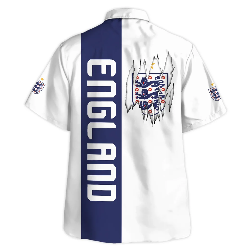 England Hawaiian Shirt FIFA World Cup 26 Limited Edition, Sport Culture Button Shirt HVN1588EN