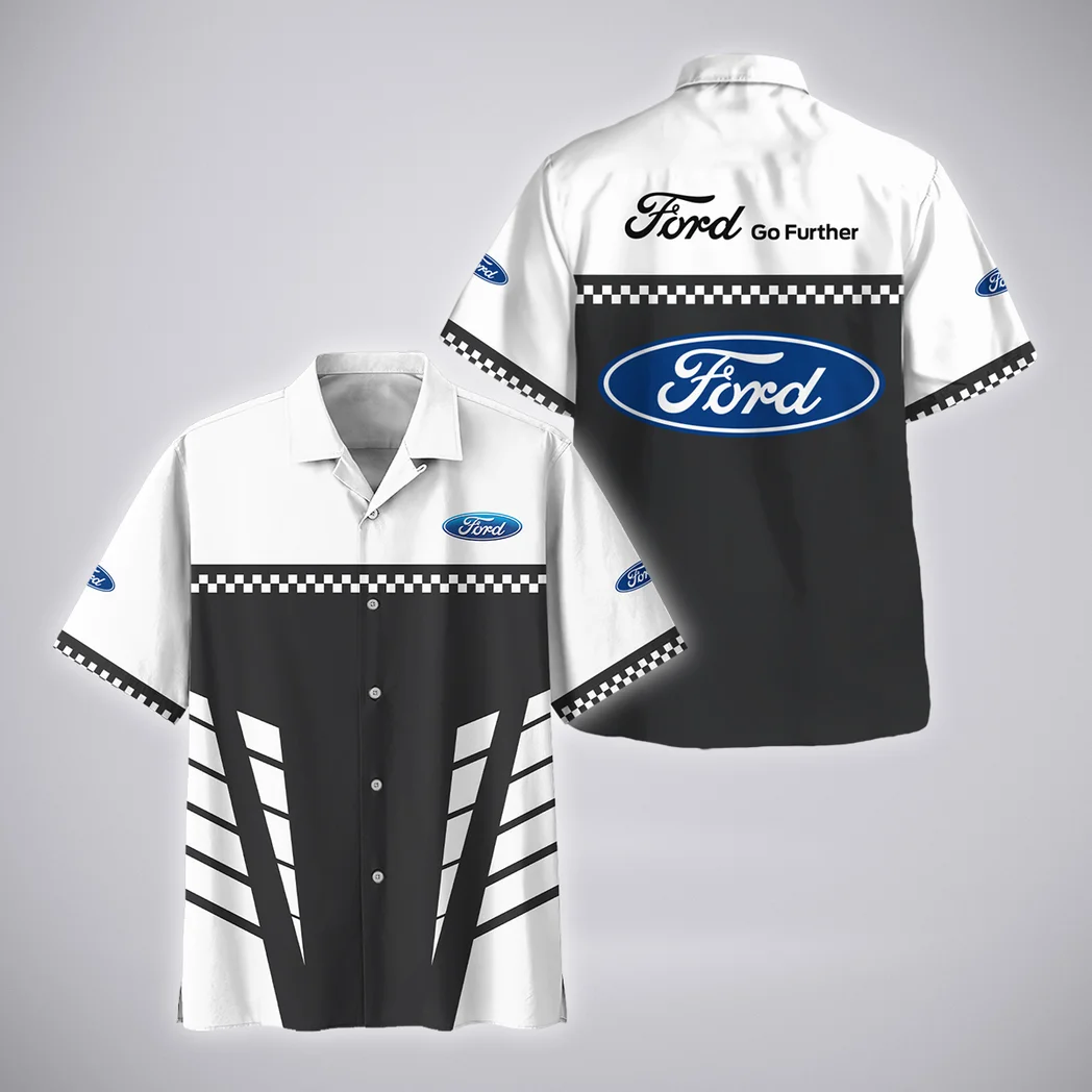 Ford Hawaiian Shirt, Urban Driver Button Shirt HVN1385FO