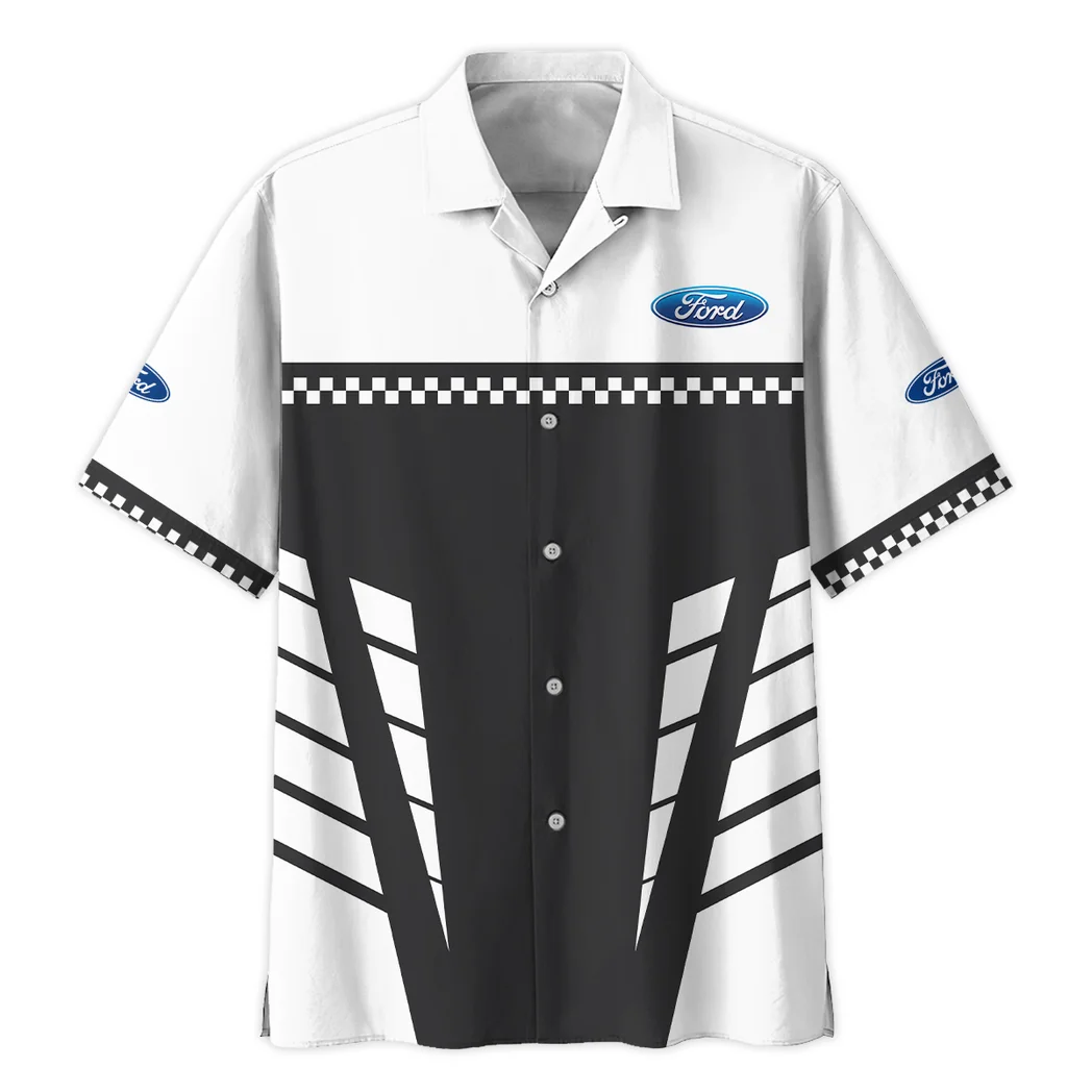 Ford Hawaiian Shirt, Urban Driver Button Shirt HVN1385FO