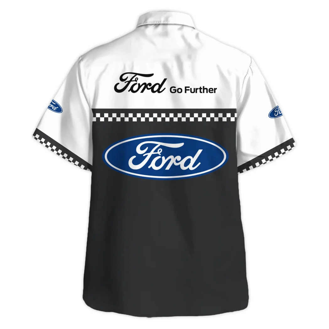 Ford Hawaiian Shirt, Urban Driver Button Shirt HVN1385FO