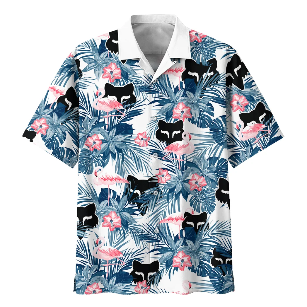 Fox Racing Hawaiian Shirt All Over Print, Car Meet Button Shirt HVN1537FR