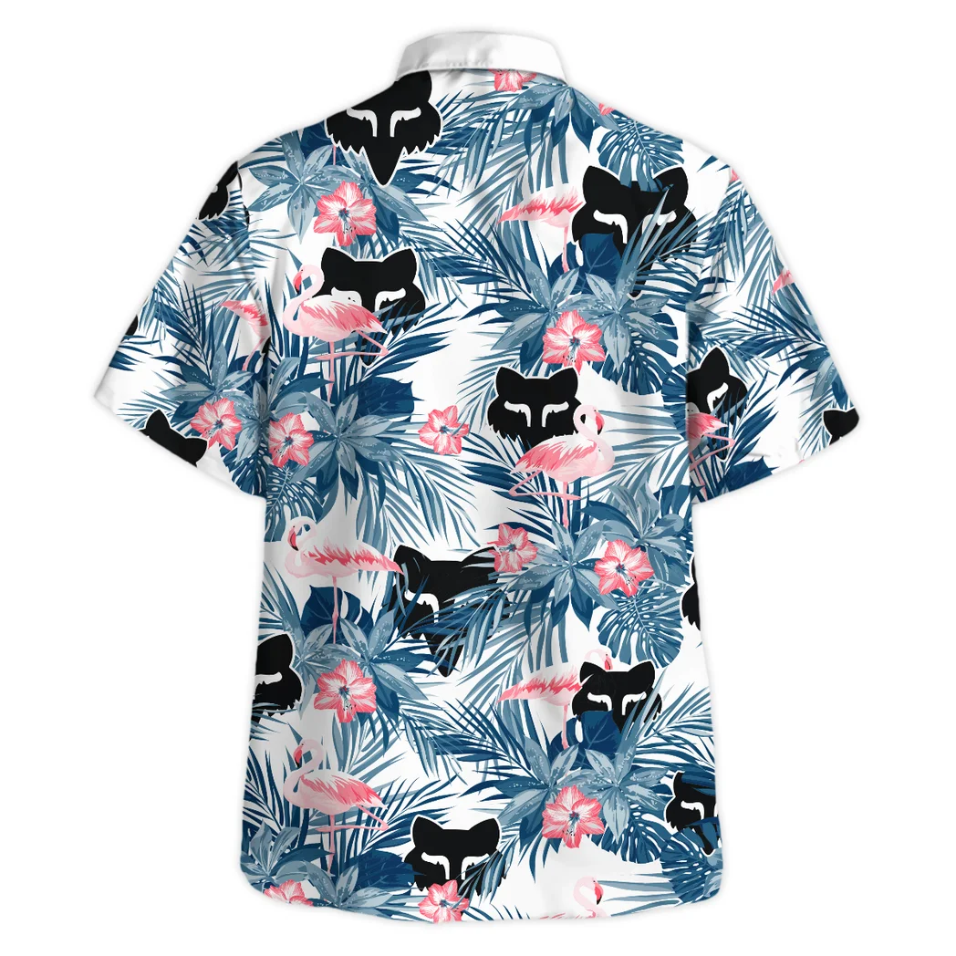 Fox Racing Hawaiian Shirt All Over Print, Car Meet Button Shirt HVN1537FR