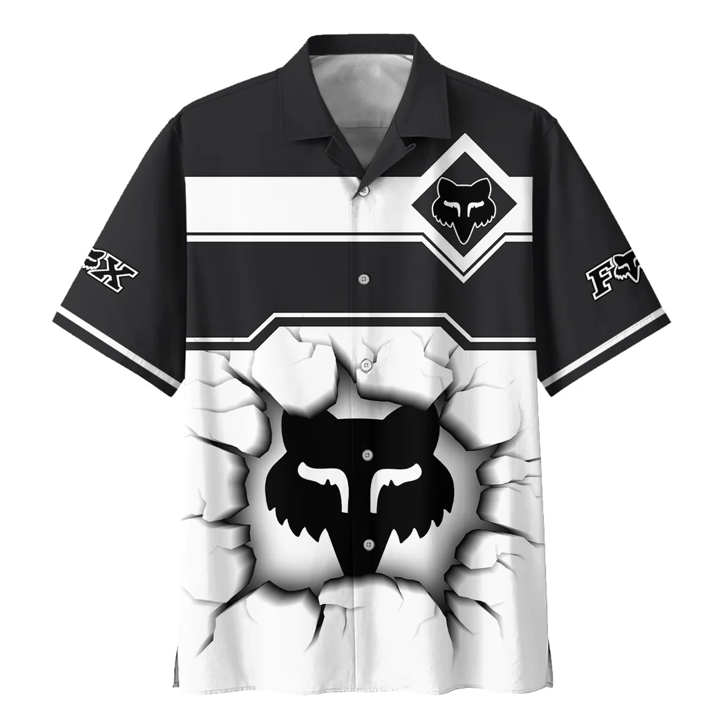 Fox Racing Hawaiian Shirt, Custom Ride Button Shirt HVN1400FR