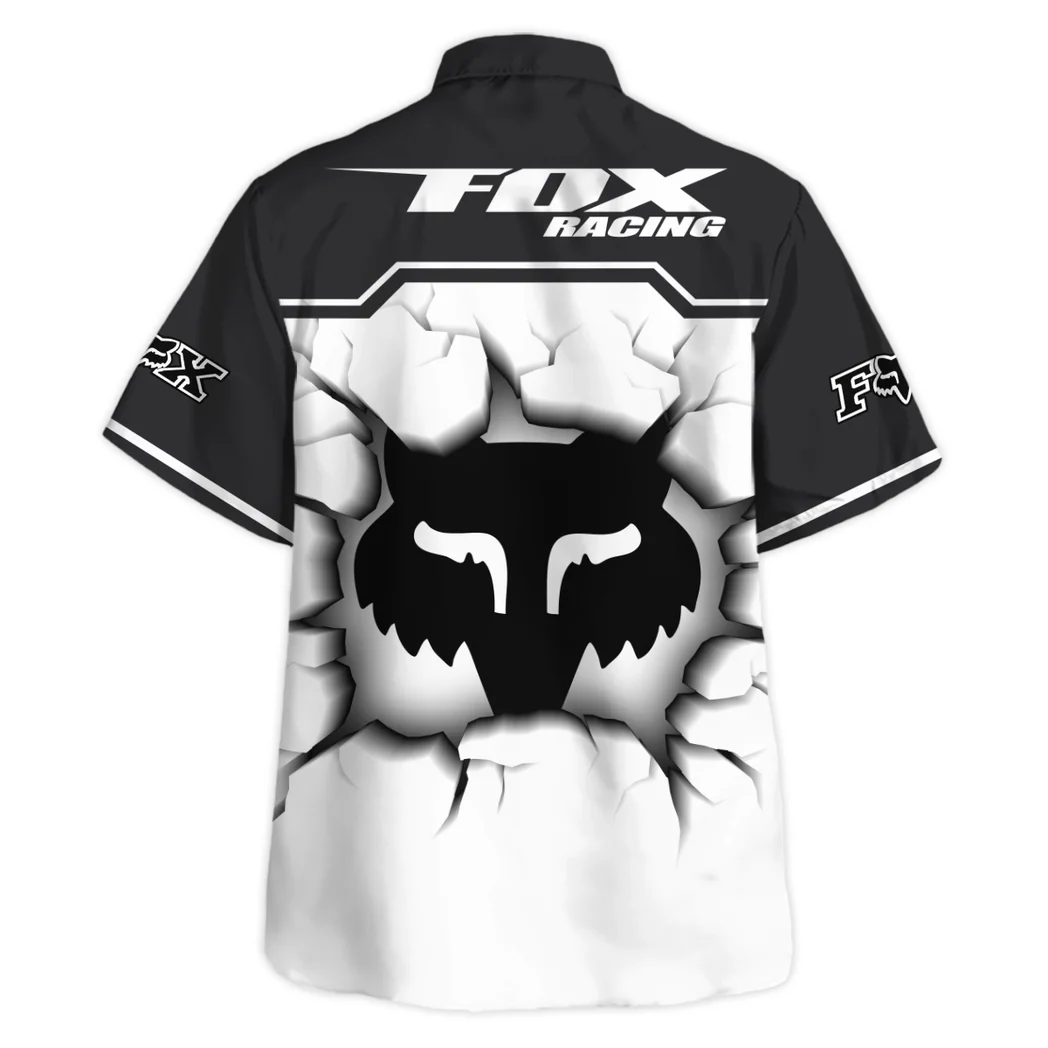 Fox Racing Hawaiian Shirt, Custom Ride Button Shirt HVN1400FR
