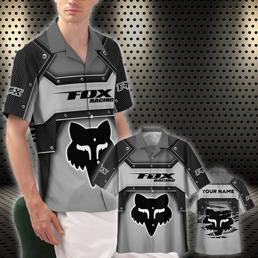 Fox Racing Hawaiian Shirt, Street-Ready Button Shirt HVN1401FR