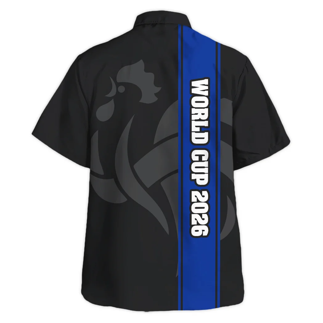 France FIFA World Cup 2026 Hawaiian Shirt, Fan Pride Button Shirt HVN1561FR