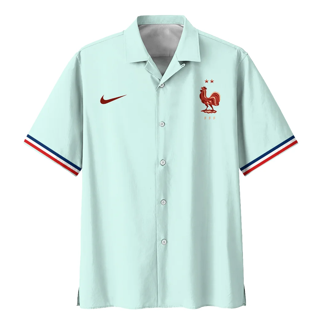France FIFA World Cup 2026 Hawaiian Shirt, Summer Spirit Button Shirt HVN1551FR