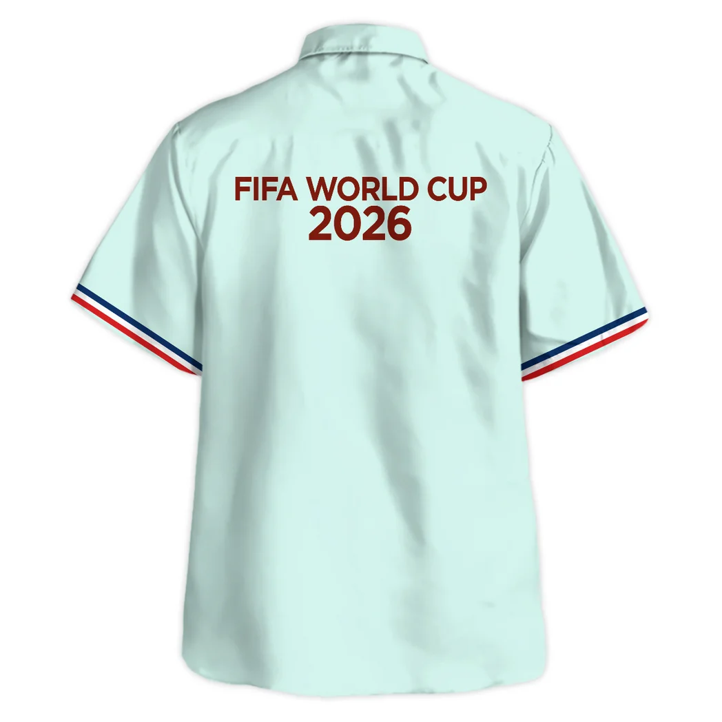 France FIFA World Cup 2026 Hawaiian Shirt, Summer Spirit Button Shirt HVN1551FR