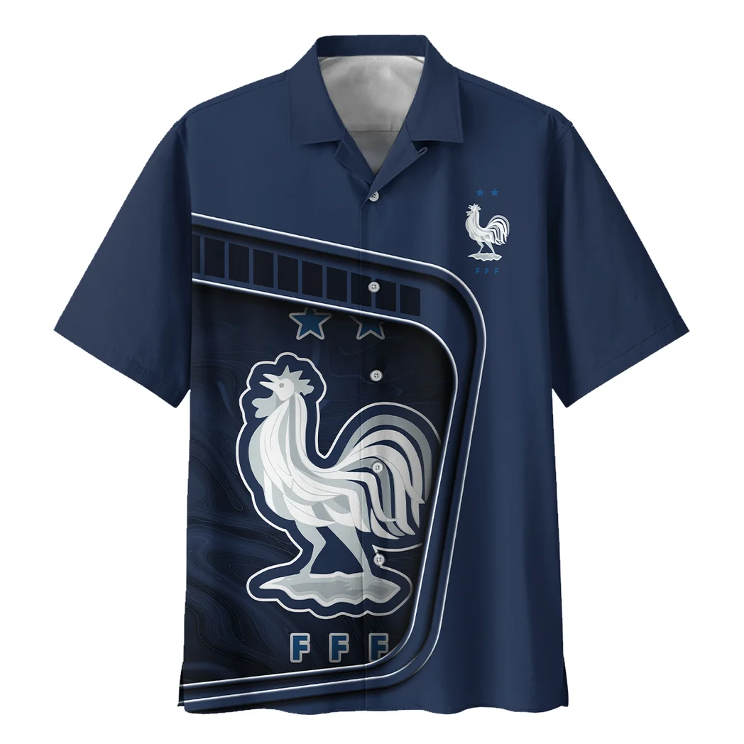 France FIFA World Cup 2026 Hawaiian Shirt, Tailgate Vibe Button Shirt HVN1560FR