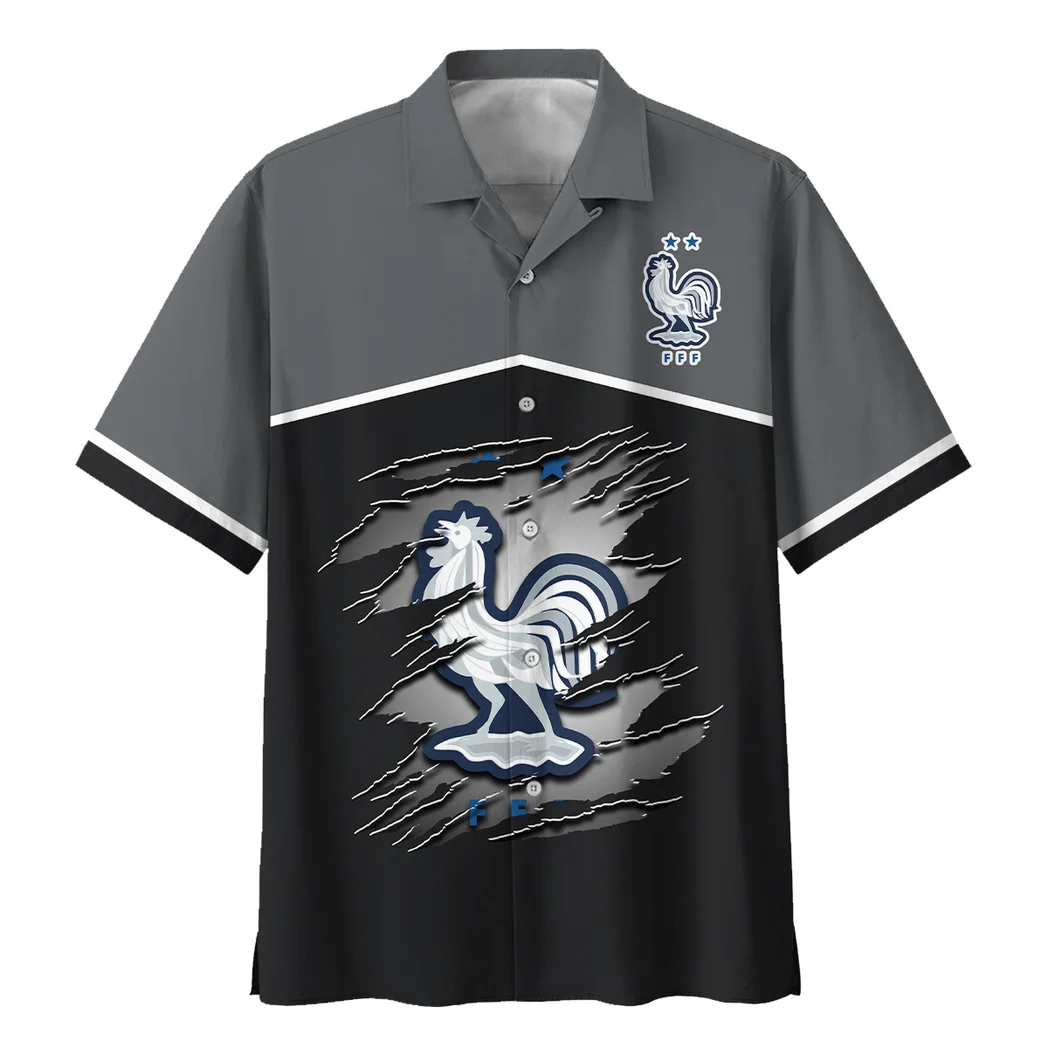 France FIFA World Cup 2026 Hawaiian Shirt, Victory Vibe Button Shirt HVN1563FR