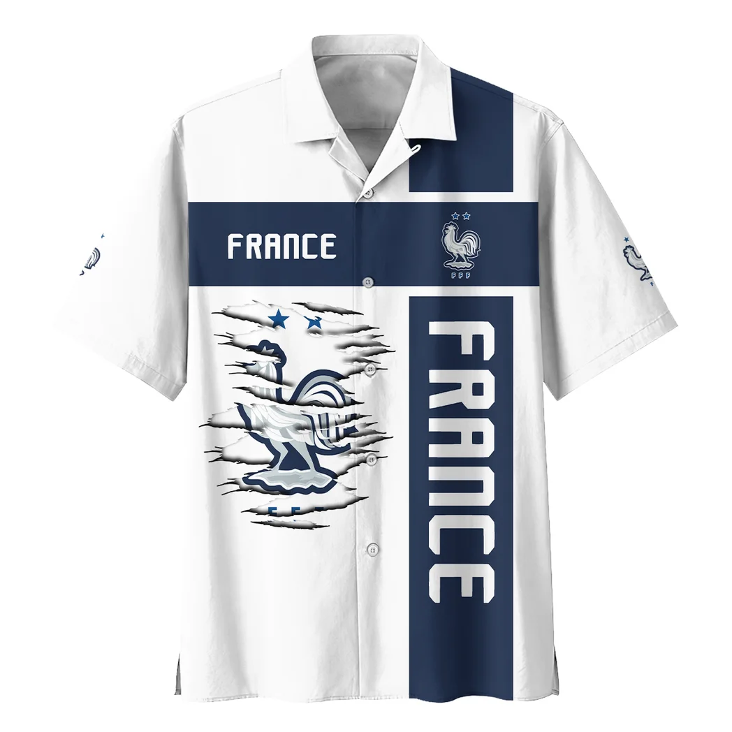 France Hawaiian Shirt FIFA World Cup 26 Limited Edition, Game Day Button Shirt HVN1588FR