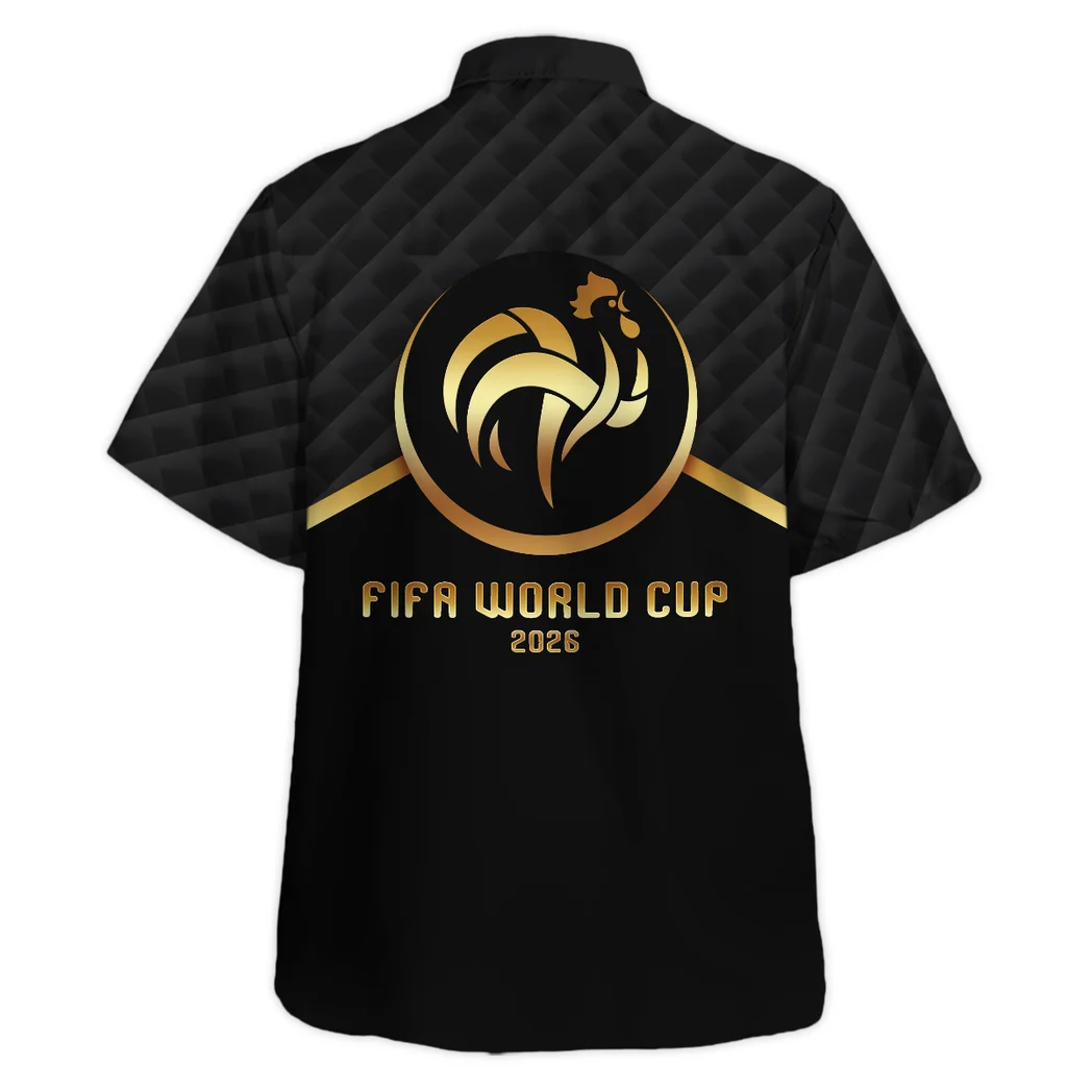 France Hawaiian Shirt FIFA World Cup 26 Limited Edition, Summer Match Button Shirt HVN1582FR