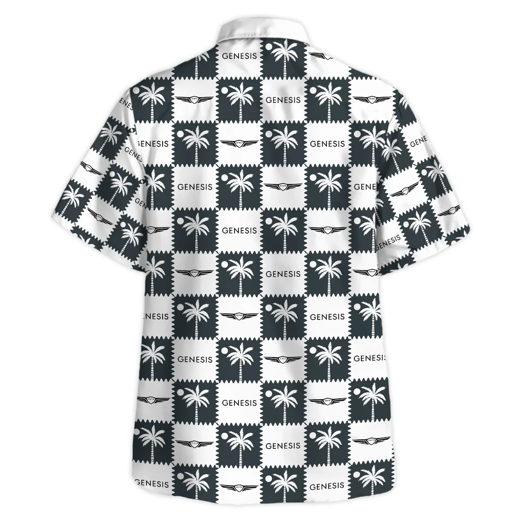 Genesis Hawaiian Shirt Logo Exclusive, Highway Cruise Button Shirt HVN1540GE