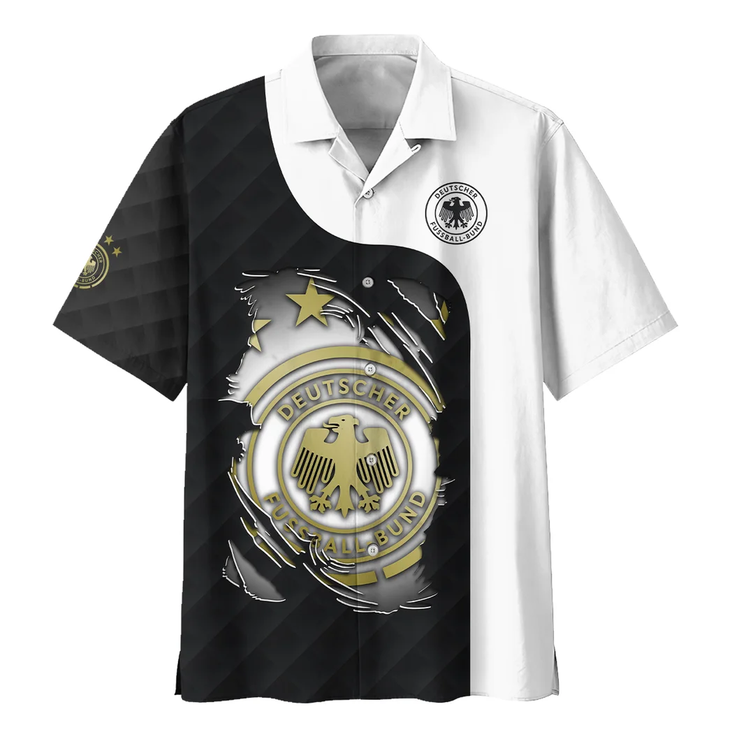 Germany FIFA World Cup 2026 Hawaiian Shirt, Celebration Spirit Button Shirt HVN1550GE