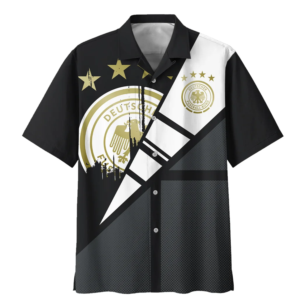 Germany FIFA World Cup 2026 Hawaiian Shirt, Tailgate Vibe Button Shirt HVN1562GE