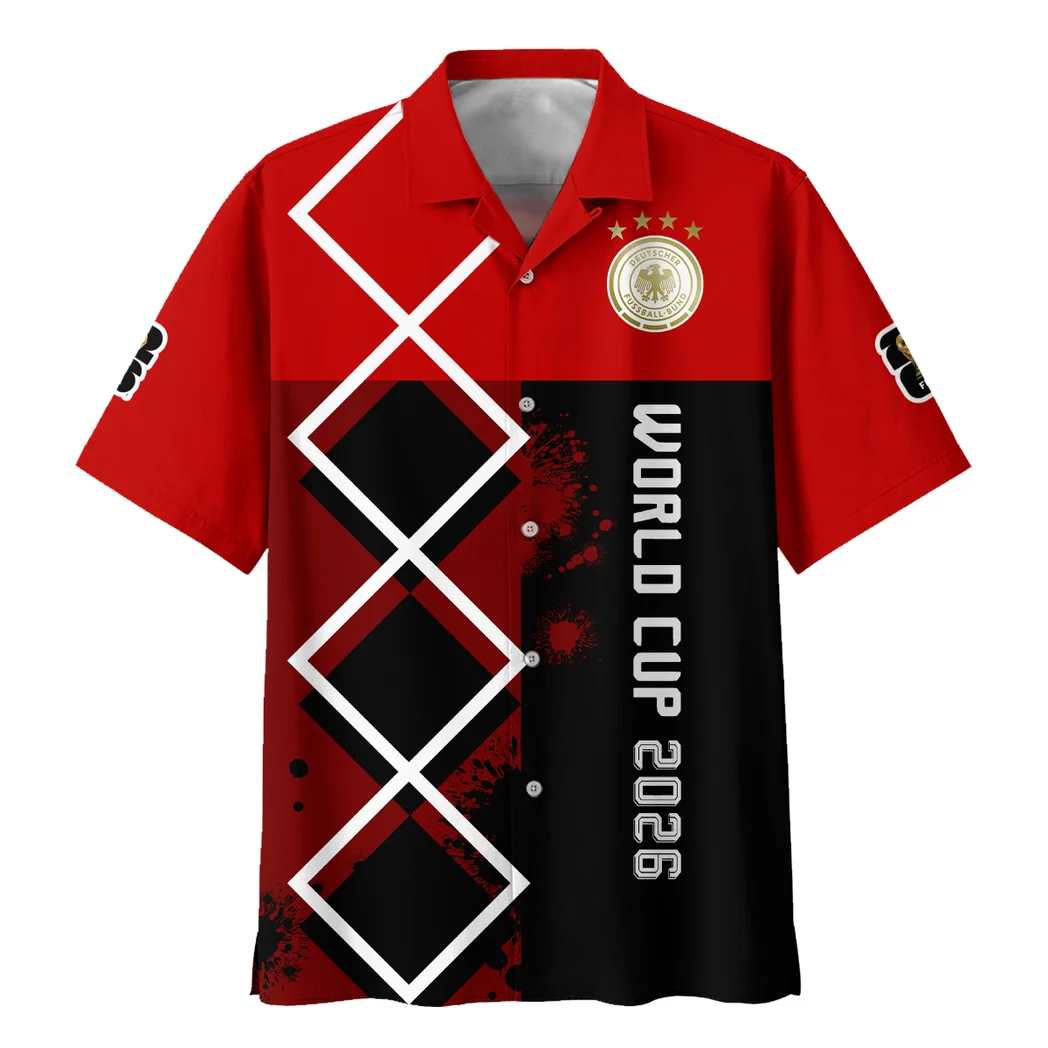 Germany Hawaiian Shirt FIFA World Cup 26 Limited Edition, Classic Fan Button Shirt HVN1589GE