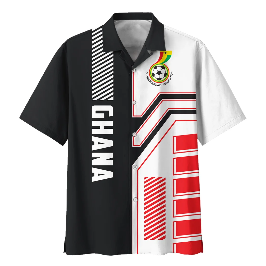 Ghana Hawaiian Shirt FIFA World Cup 26 Limited Edition, Victory Spirit Button Shirt HVN1590GH