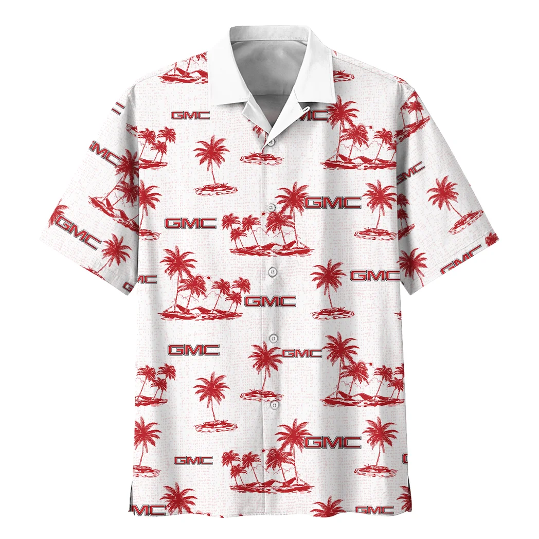Gmc Hawaiian Shirt Tropical Style, Motor Culture Button Shirt HVN1536GM