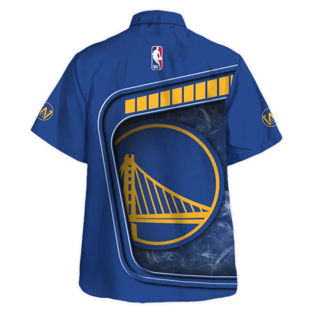 Golden State Warriors Hawaiian Shirt Excluisve Logo, Victory Spirit Button Shirt HVN1527GSW