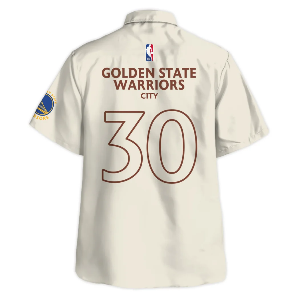 Golden State Warriors Hawaiian Shirt Exclusive Logo, Fan Vibe Button Shirt HVN1533GSW