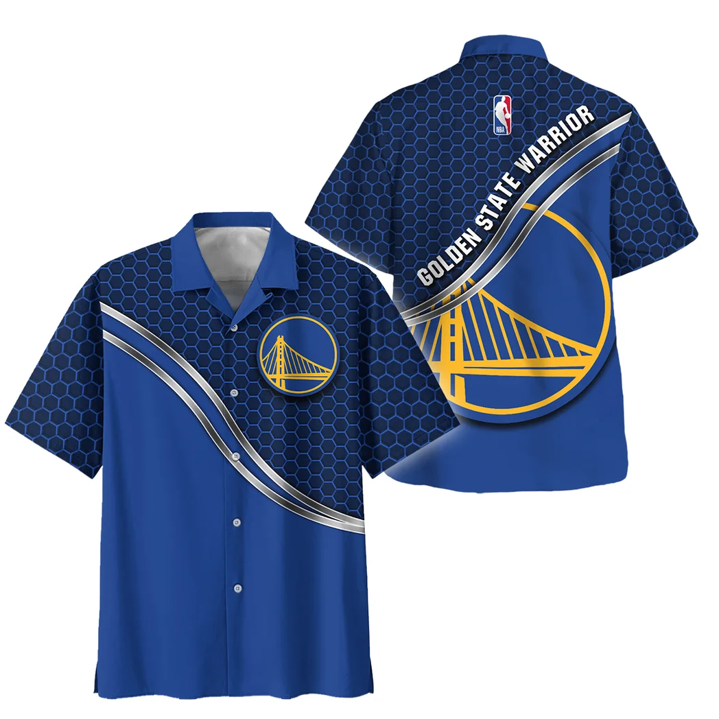 Golden State Warriors Hawaiian Shirt Fan Edition Design, Victory Spirit Button Shirt HVN1577GSW