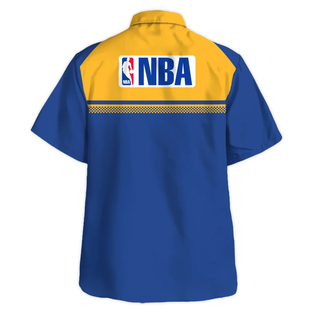 Golden State Warriors Hawaiian Shirt Logo Print, Tropical Match Day Shirt HVN1528GSW