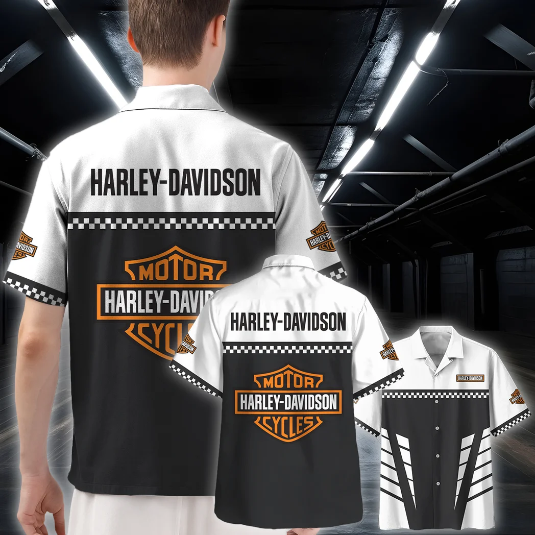 Harley Davidson Hawaiian Shirt, Speed Legend Button Shirt HVN1385HD