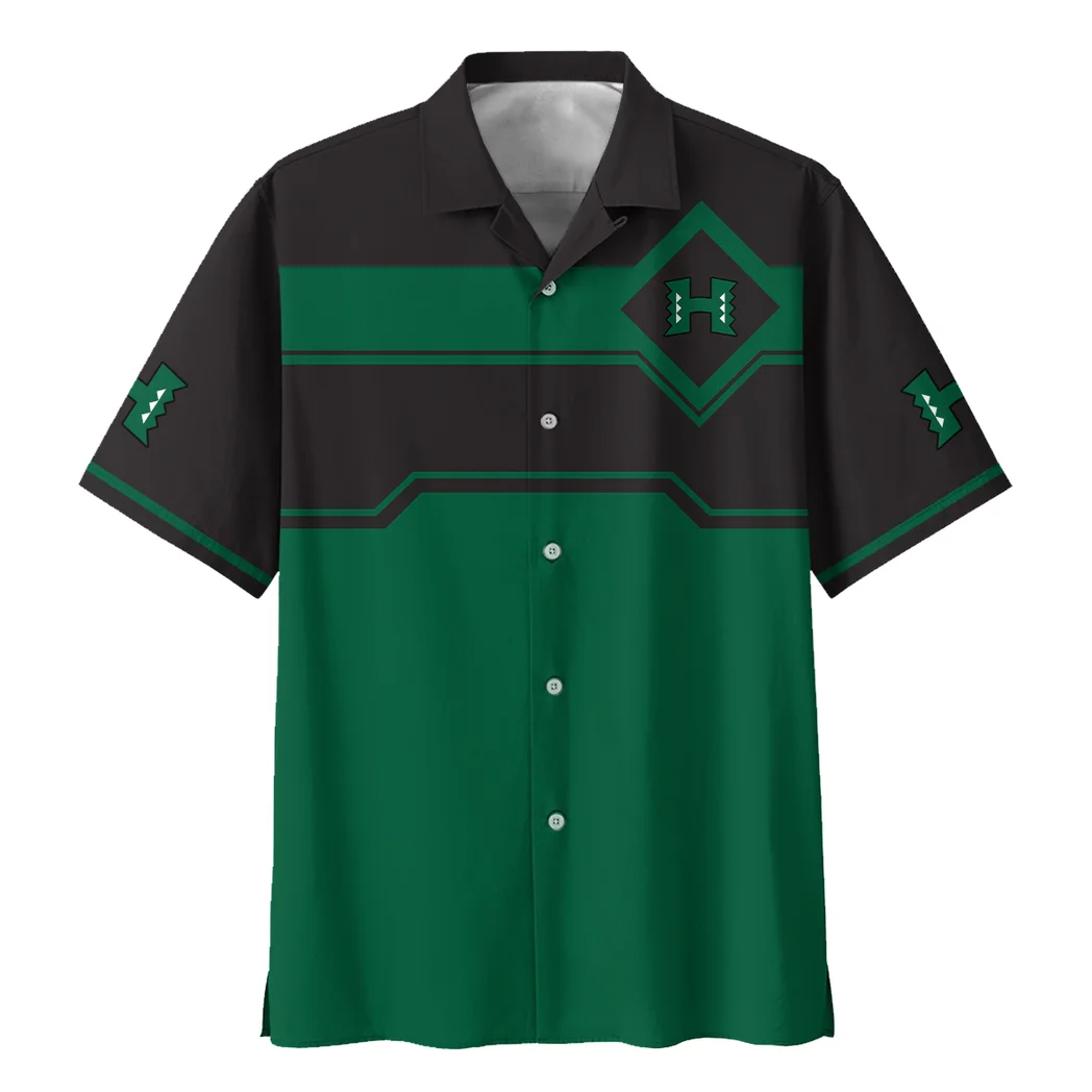 Hawaii Rainbow Warriors Hawaiian Shirt Logo Print, Sport Culture Button Shirt HVN1469HR
