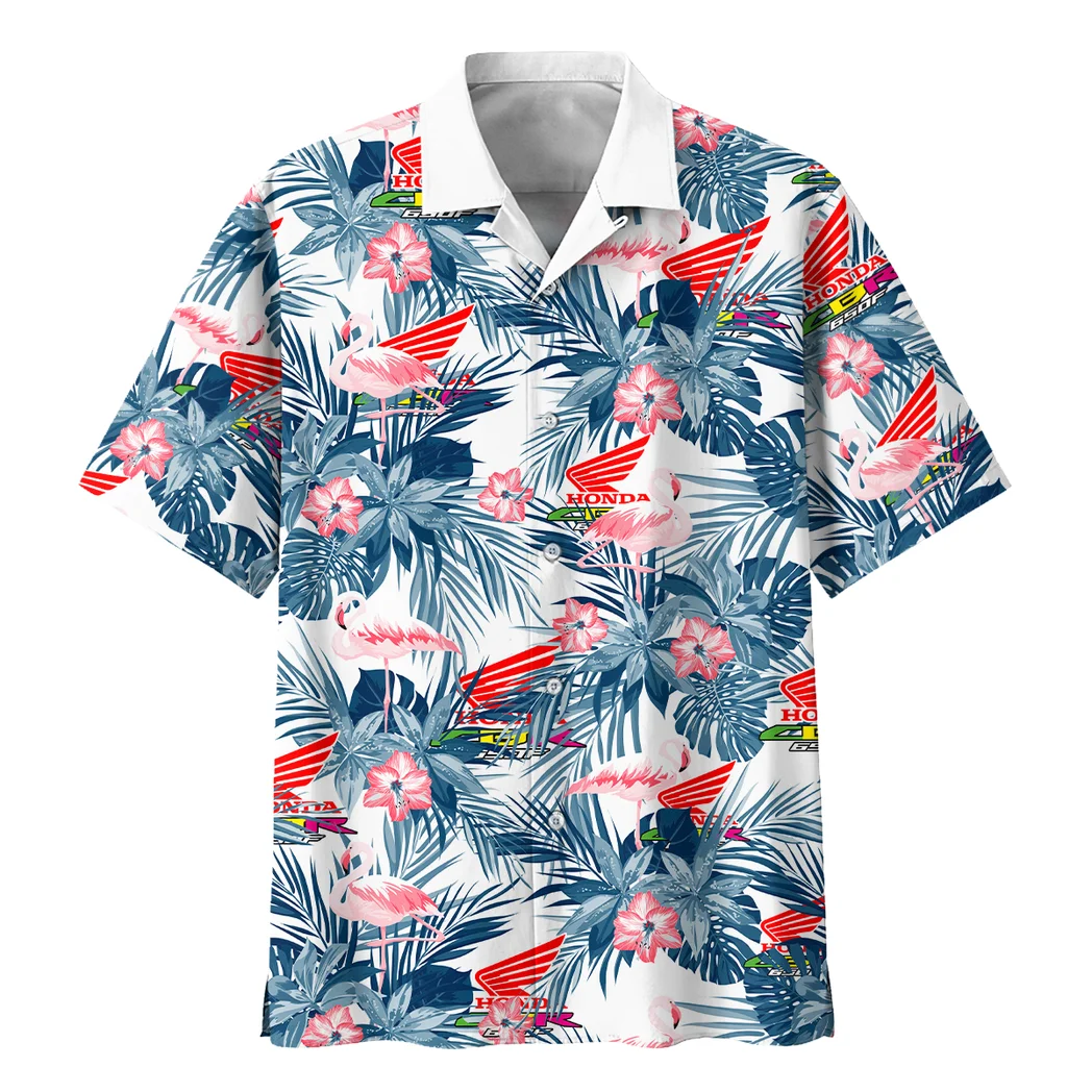 Honda Cbr Hawaiian Shirt All Over Print, Motorsport Vibe Button Shirt HVN1537HC