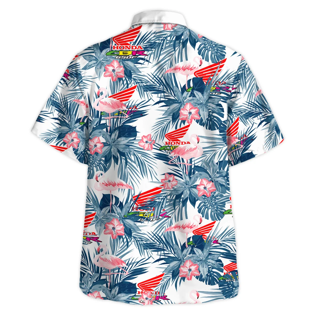 Honda Cbr Hawaiian Shirt All Over Print, Motorsport Vibe Button Shirt HVN1537HC