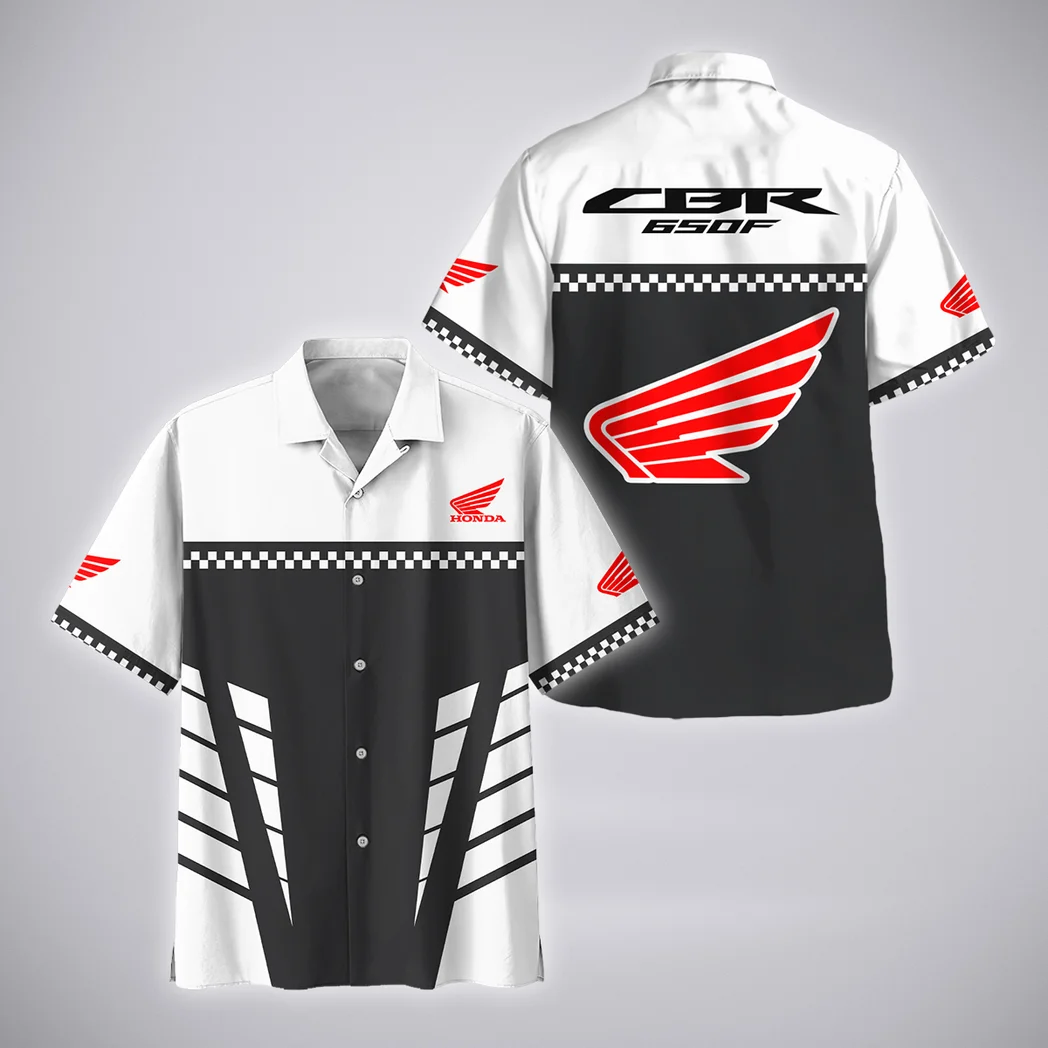 Honda Cbr Hawaiian Shirt, Drift-Ready Button Shirt HVN1385HC