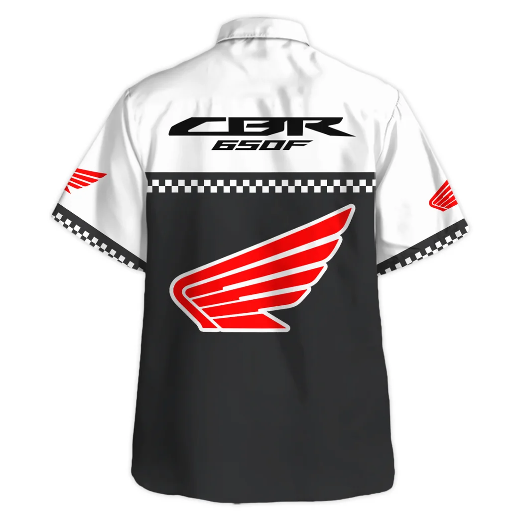 Honda Cbr Hawaiian Shirt, Drift-Ready Button Shirt HVN1385HC
