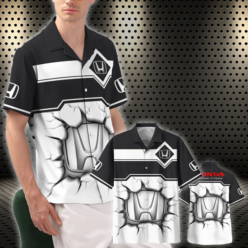 Honda Hawaiian Shirt, Speed Legend Button Shirt HVN1400HO