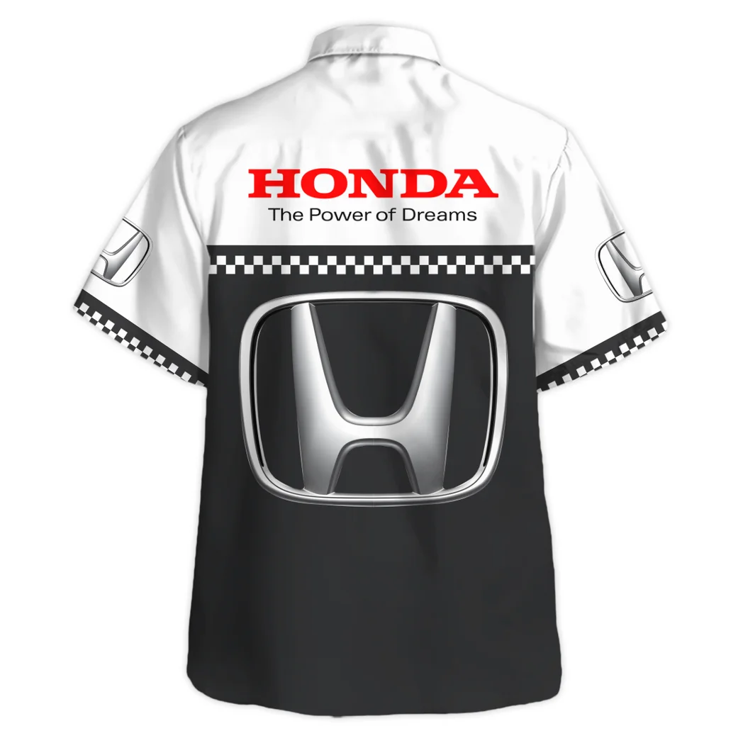 Honda Hawaiian Shirt, Street Racer Button Shirt HVN1385HO