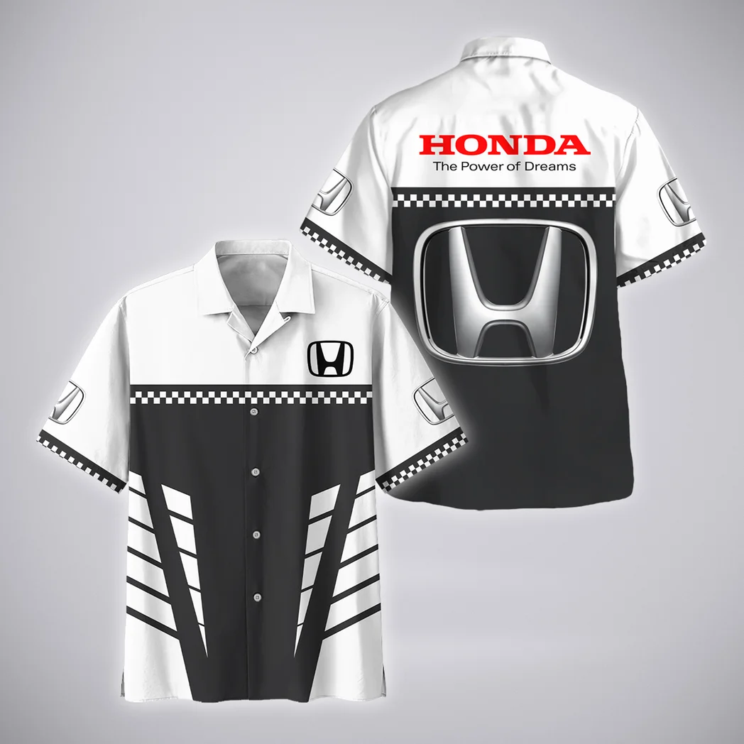 Honda Hawaiian Shirt, Street Racer Button Shirt HVN1385HO